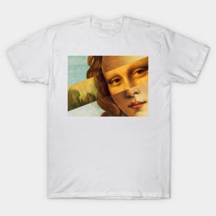 Botticelli's Venus and Mona Lisa T-Shirt